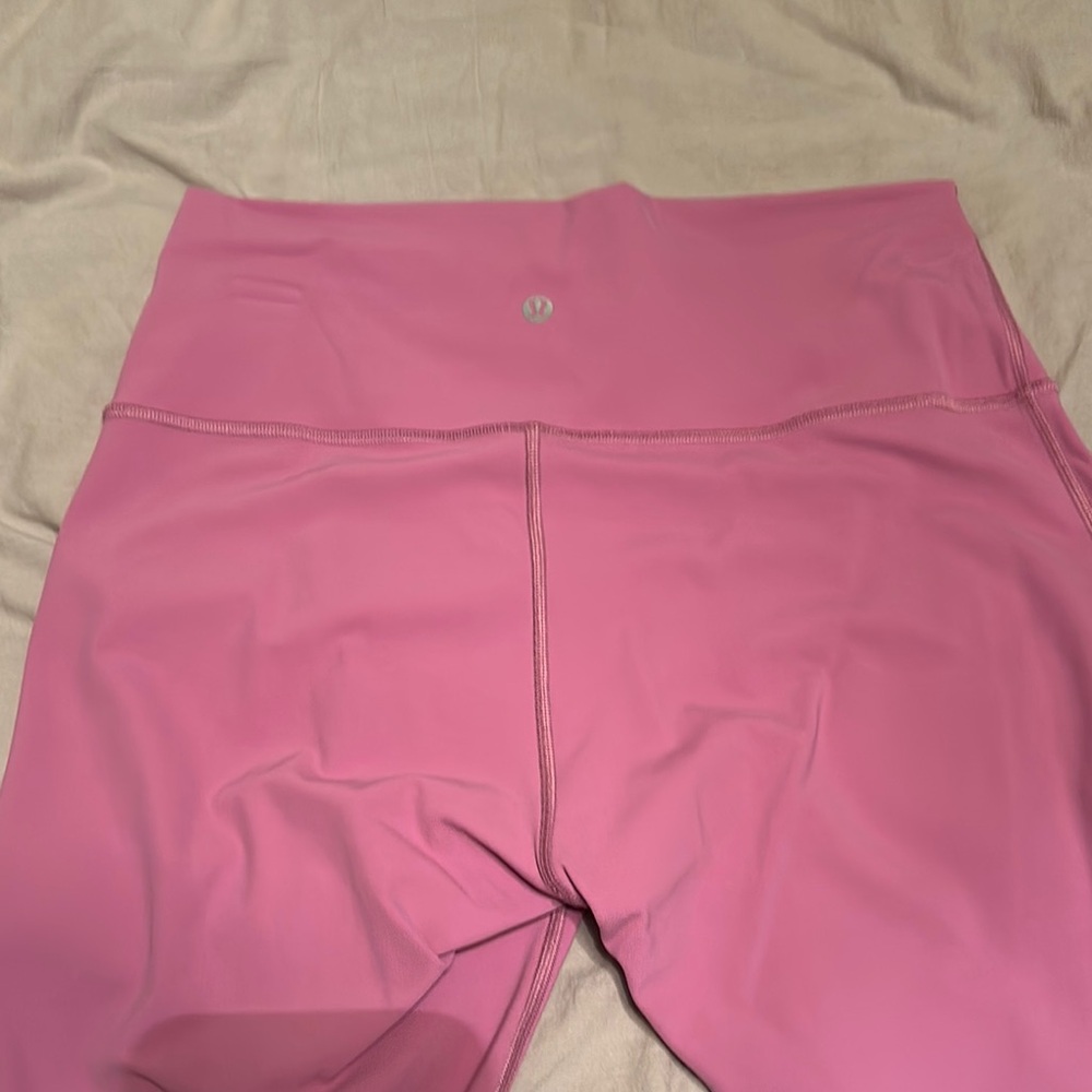 Lululemon Pink High-Waisted Leggings